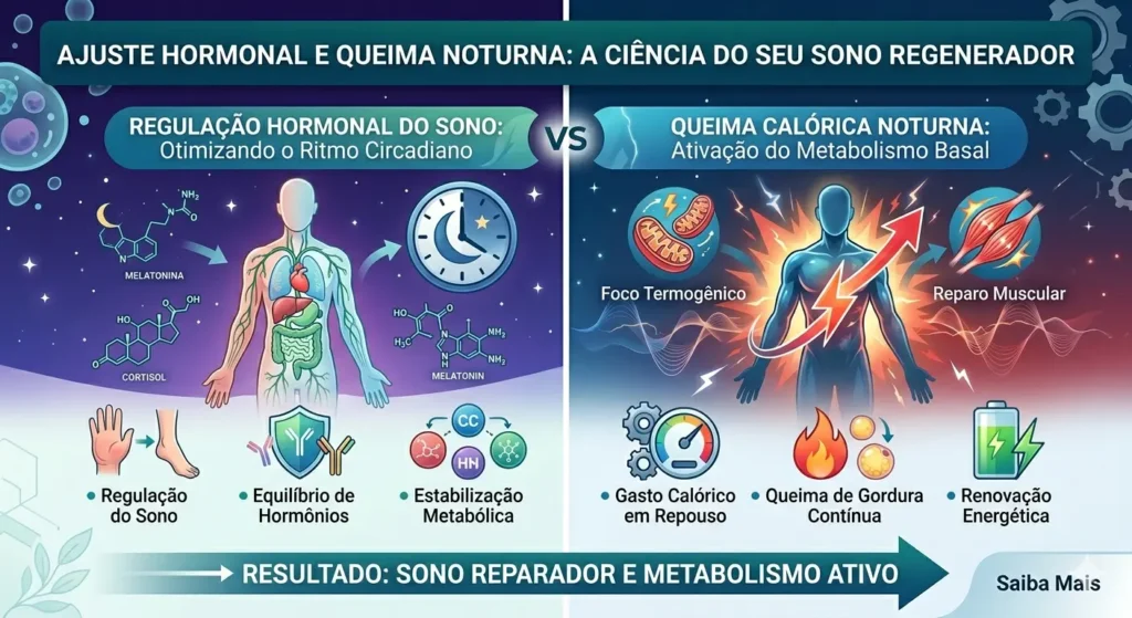 Fase 2 — Ajuste hormonal e queima noturna