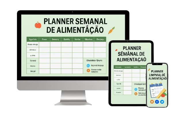 Bônus — Planner Semanal de Alimentação